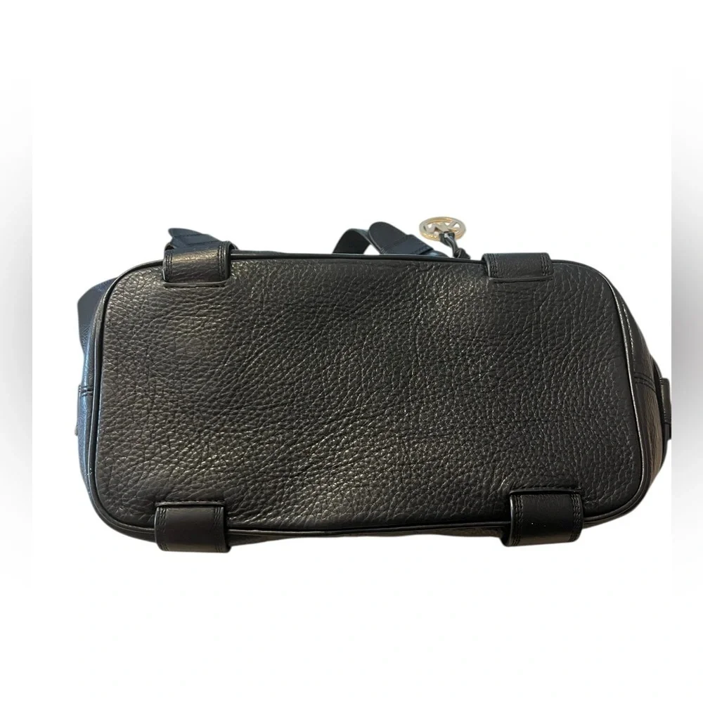 MICHAEL Michael Kors Harness Grab Bag Black Leather Shoulder Bag